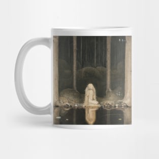 Tuvstarr is Still Sitting There Wistfully Looking into the Water by John Bauer Mug